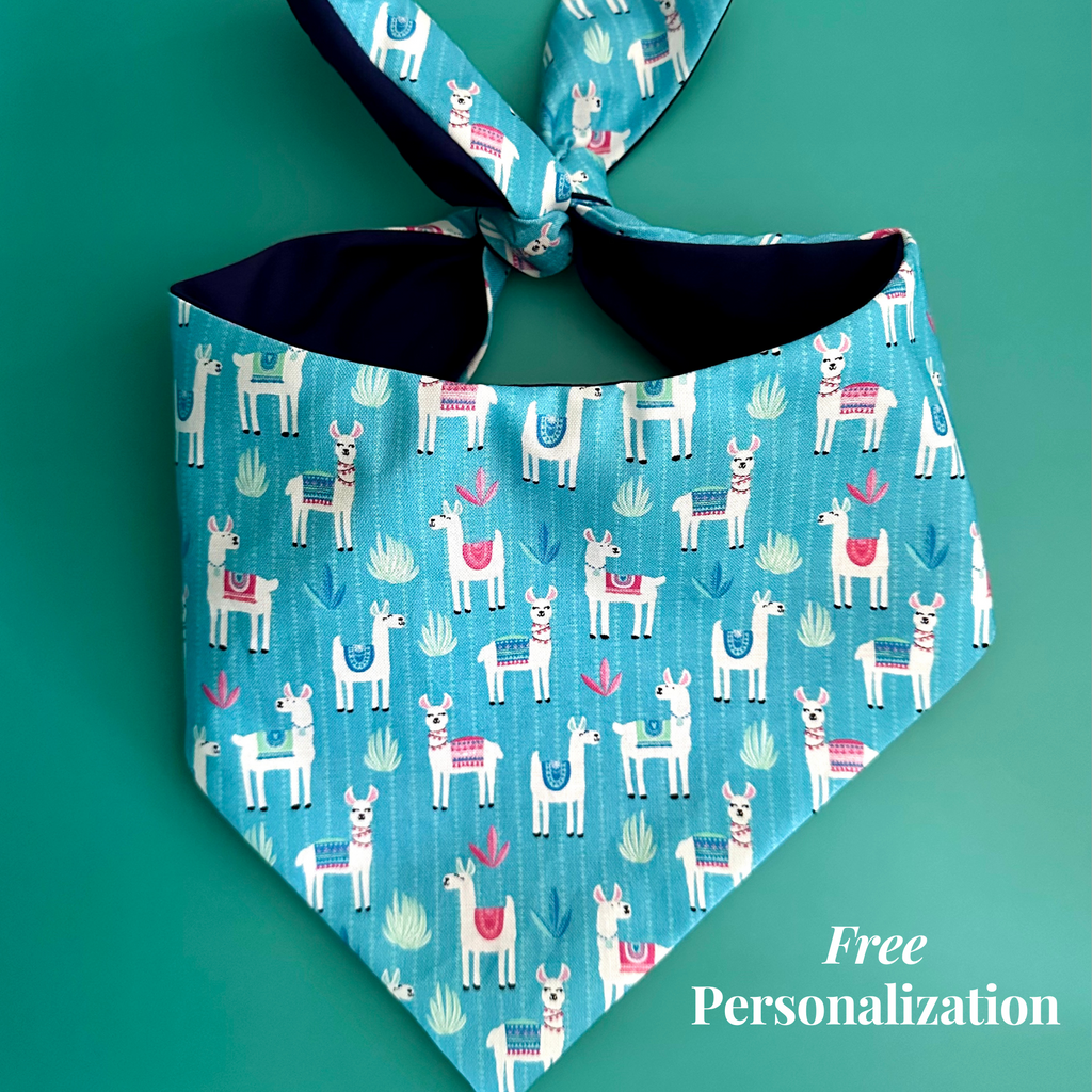 Llama Dog Bandana