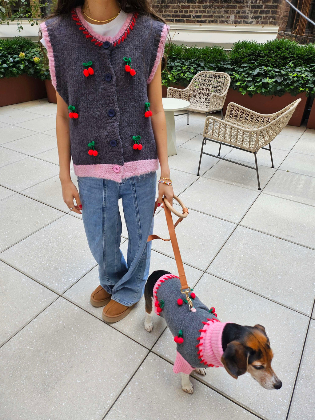 Cherries on Top Knit Vest