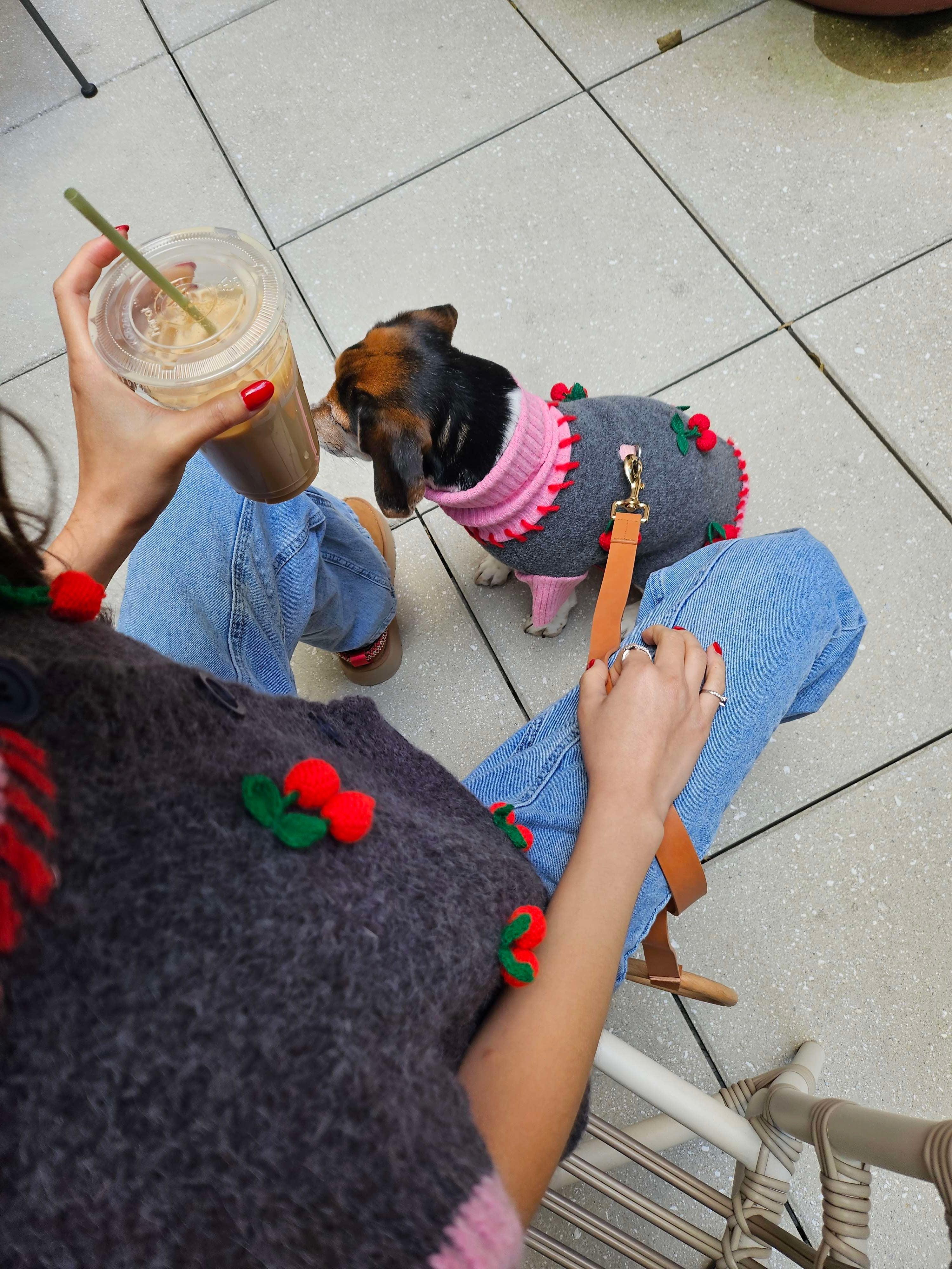 Cherries on Top Knit Vest