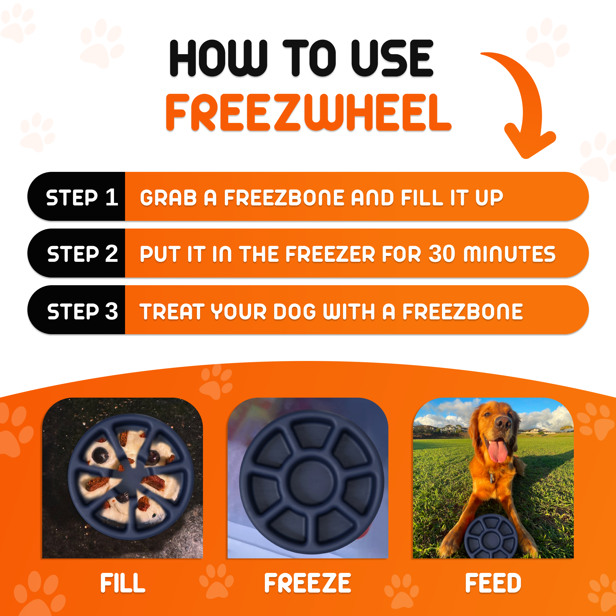 FreezWheel - Durable Interactive Chew