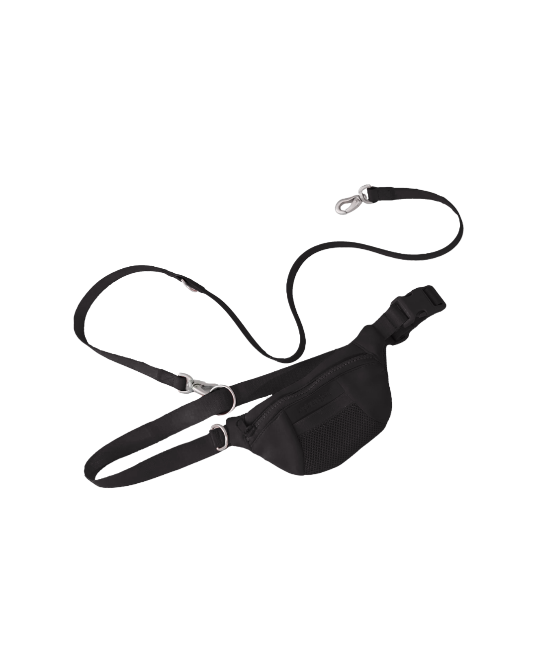 Hands-Free Neoprene Dog Sling Bag with Leash