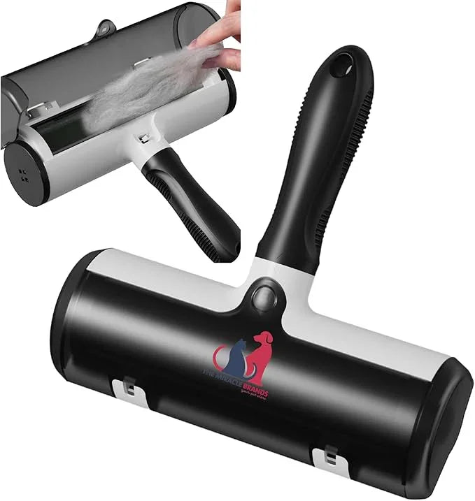 The Miracle Brands Pet Hair & Lint Remover – Reusable Self-Cleaning Roller Brush
