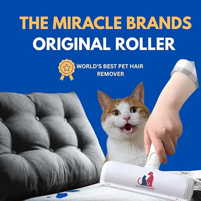 The Miracle Brands Pet Hair Remover Roller - RED