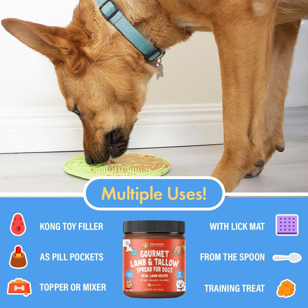 Lamb and Beef Tallow Meat Spread | NEW 12oz Jar