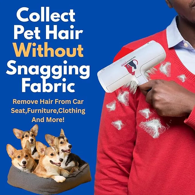 The Miracle Brands Pet Hair Remover Roller - RED