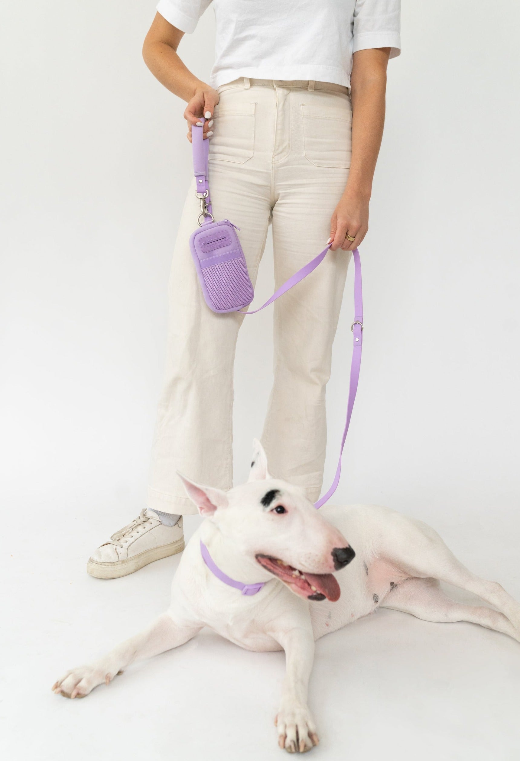 Neoprene Dog Walk Bag with Leash
