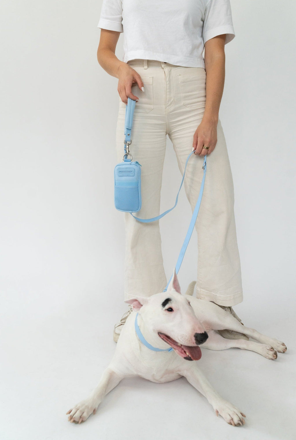 Neoprene Dog Walk Bag with Leash
