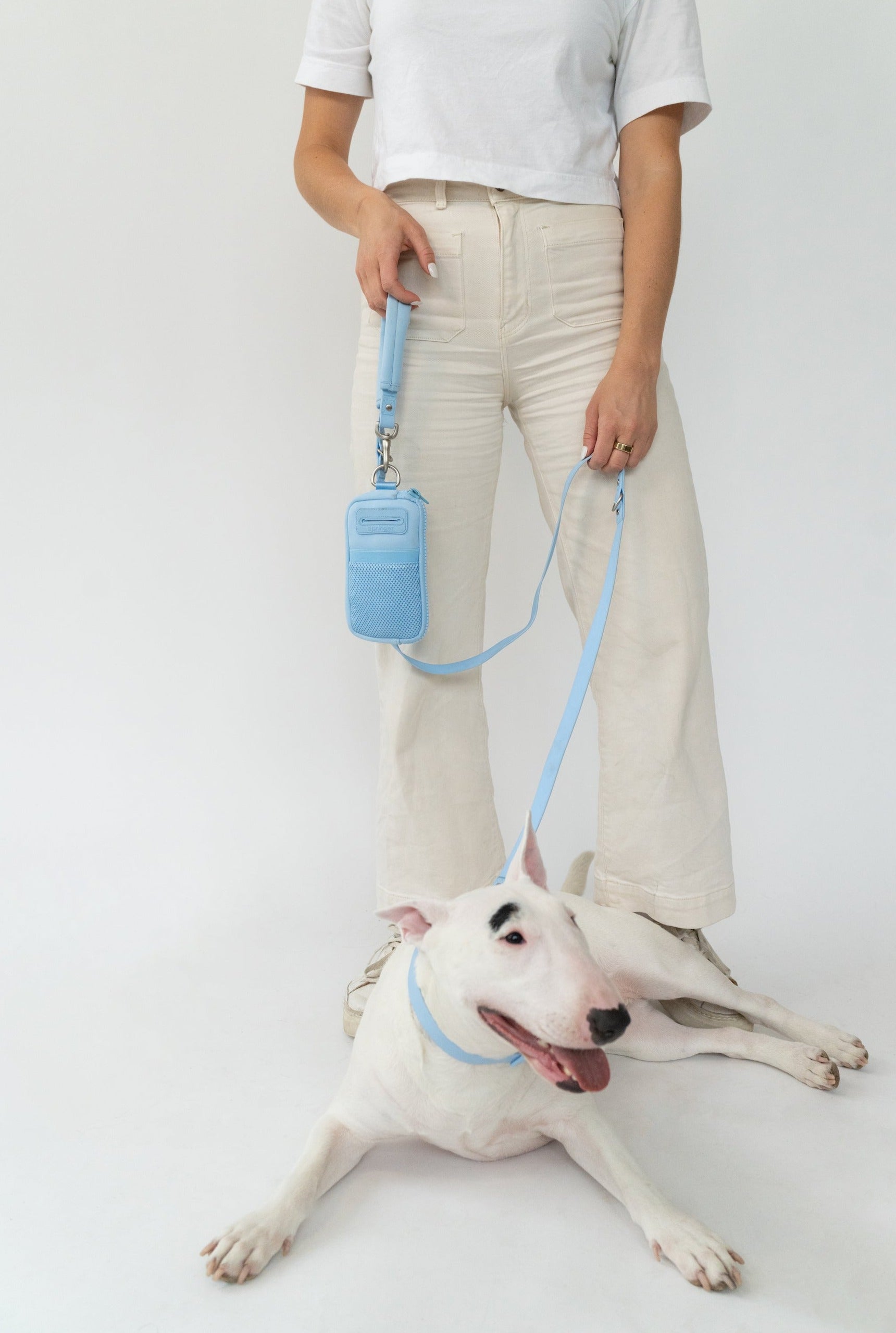 Neoprene Dog Walk Bag with Leash