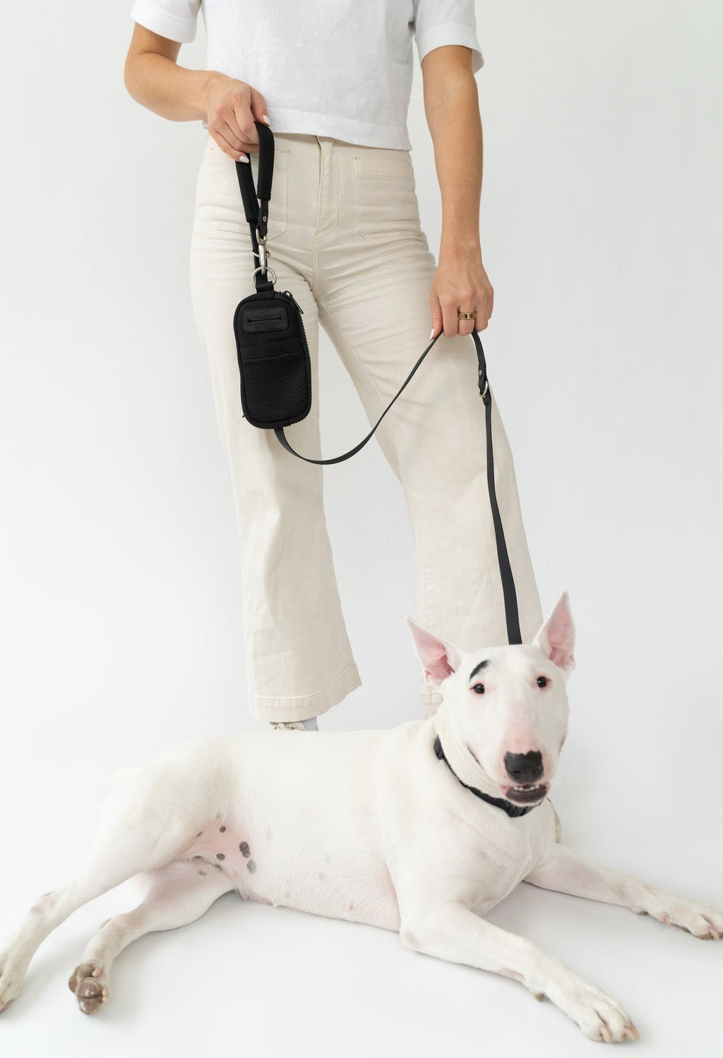 Neoprene Dog Walk Bag with Leash