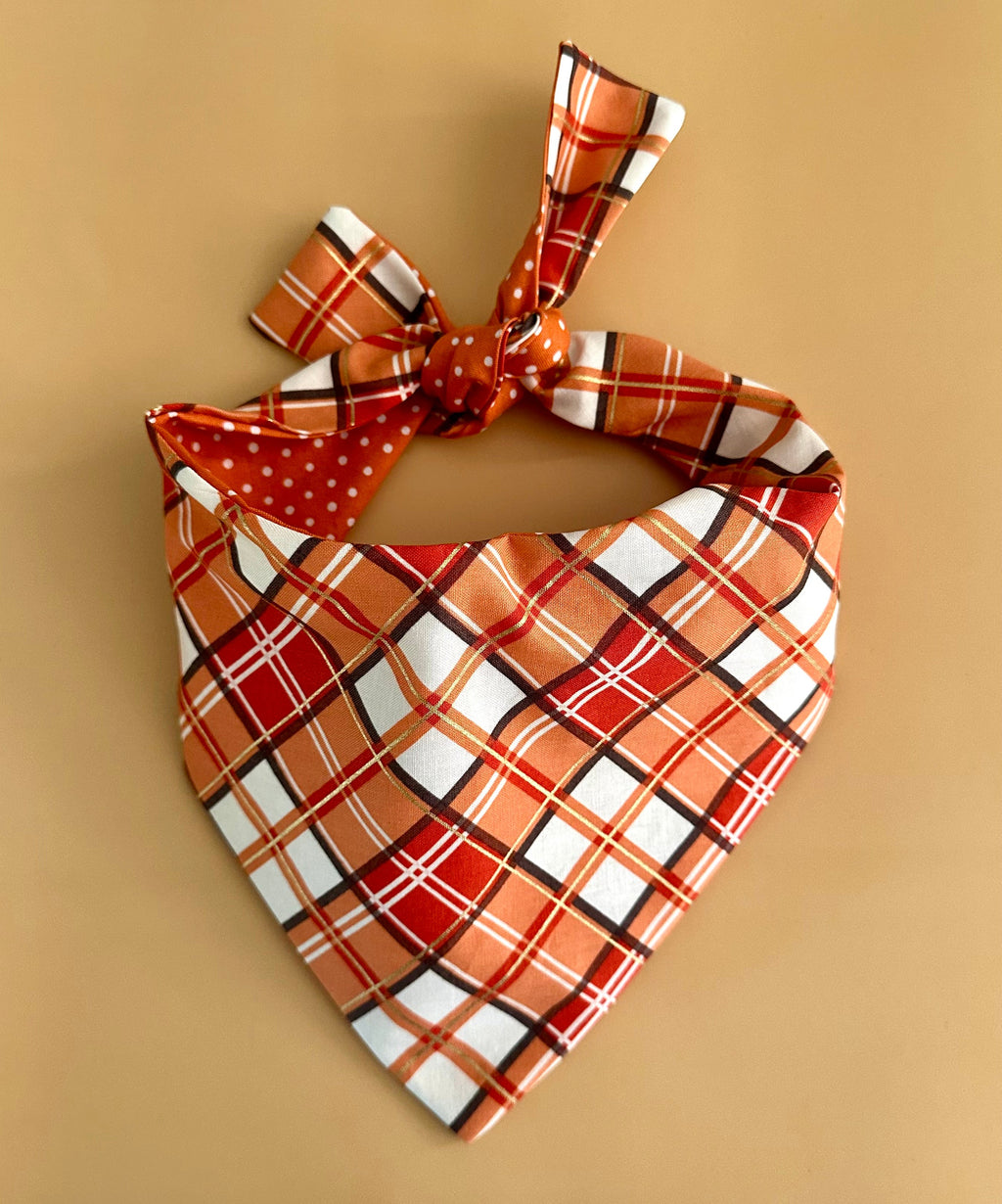 Plaid Dog Bandana