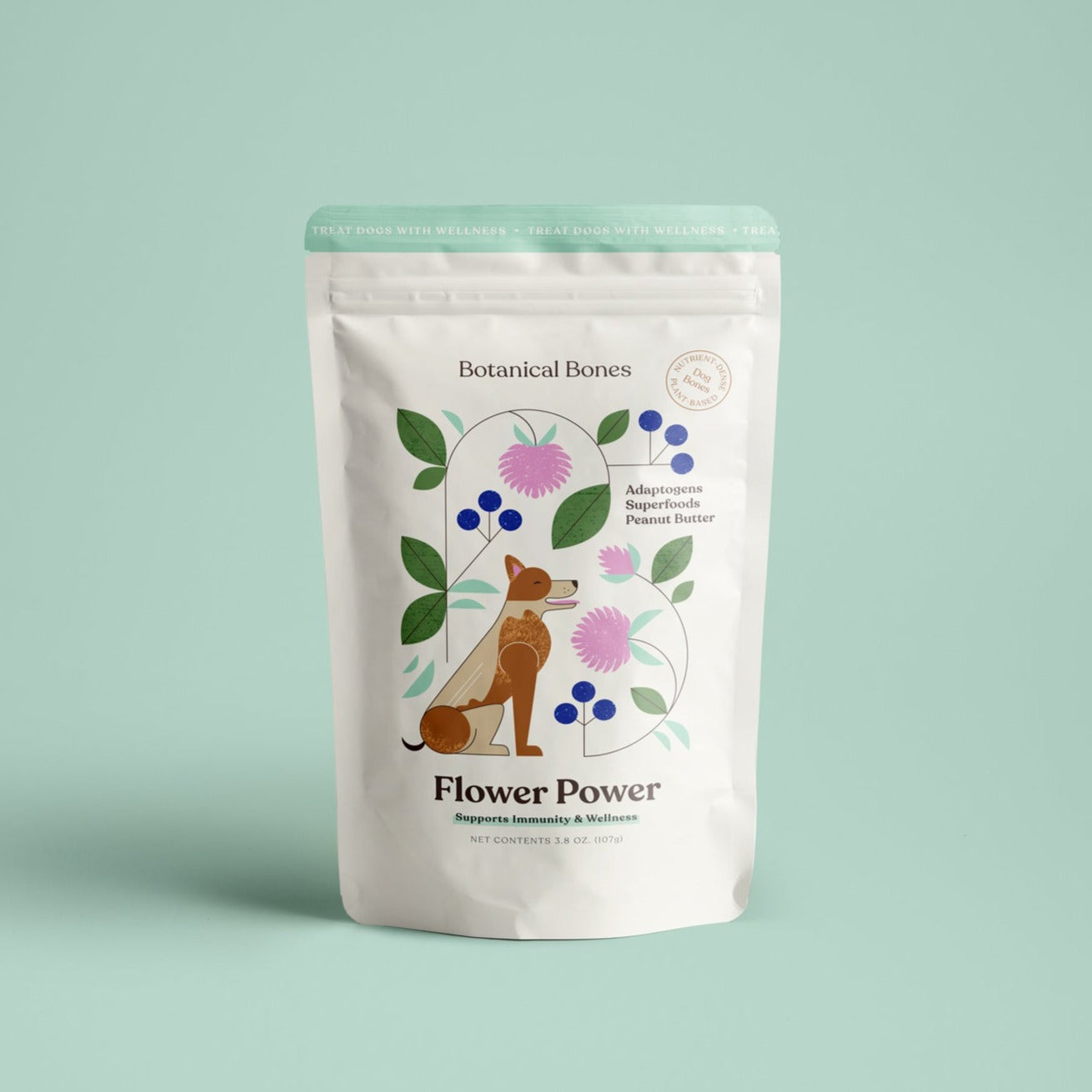 Flower Power | Immune Boosting Dog Treats for Longevity