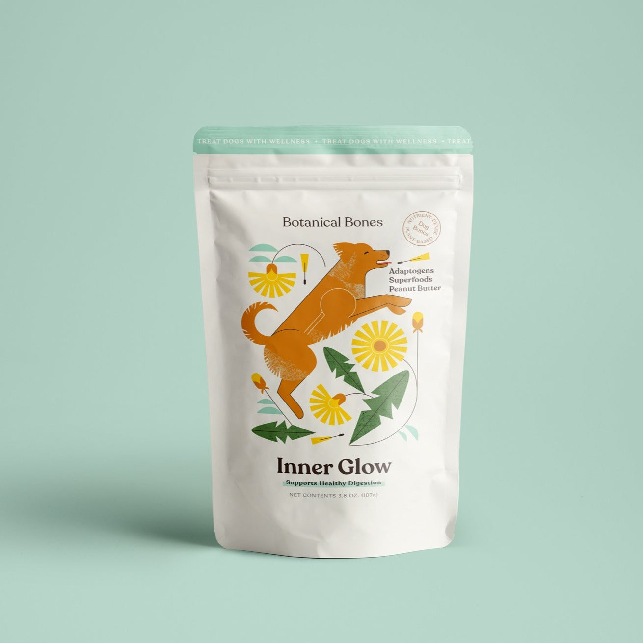 Inner Glow | Digestive Plant-Based Dog Treats with Pumpkin & Ginger