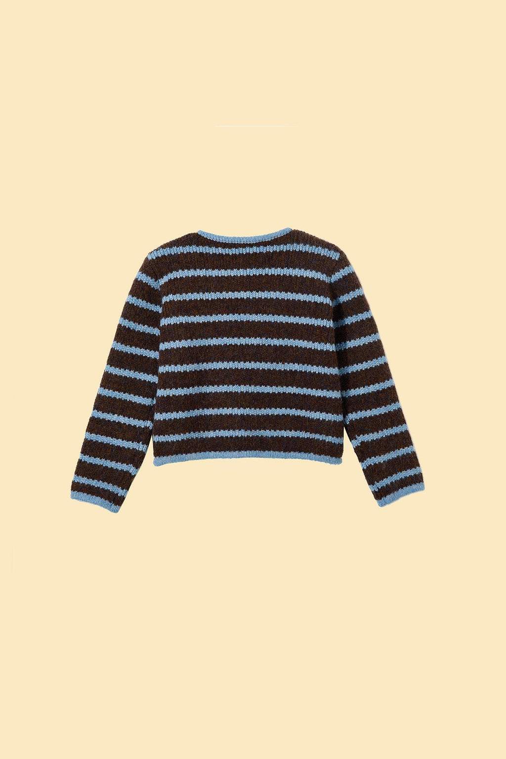 Bluebell Stripes Crop Cardigan