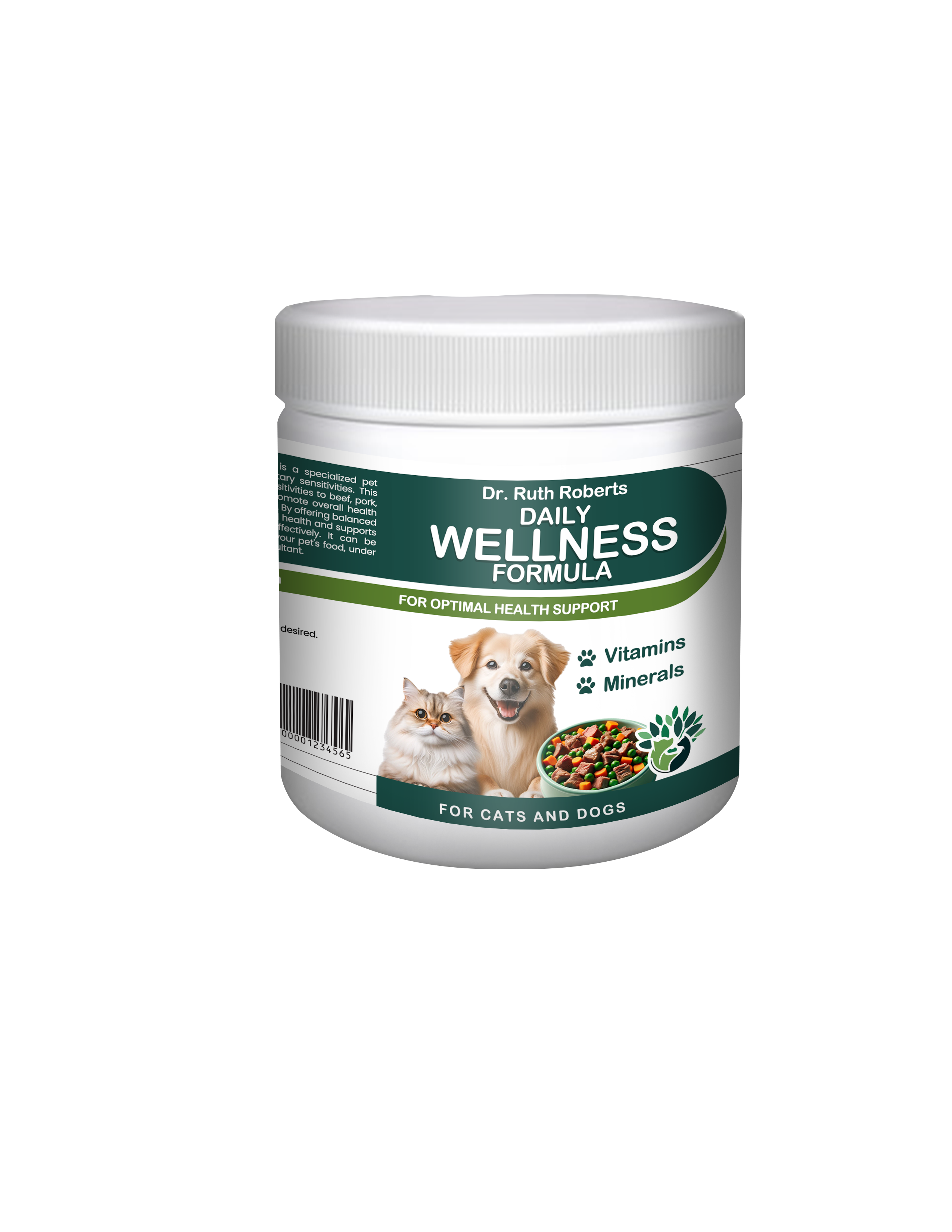 Pet's Daily Wellness Formula - For Pets With Pork/Beef Allergy
