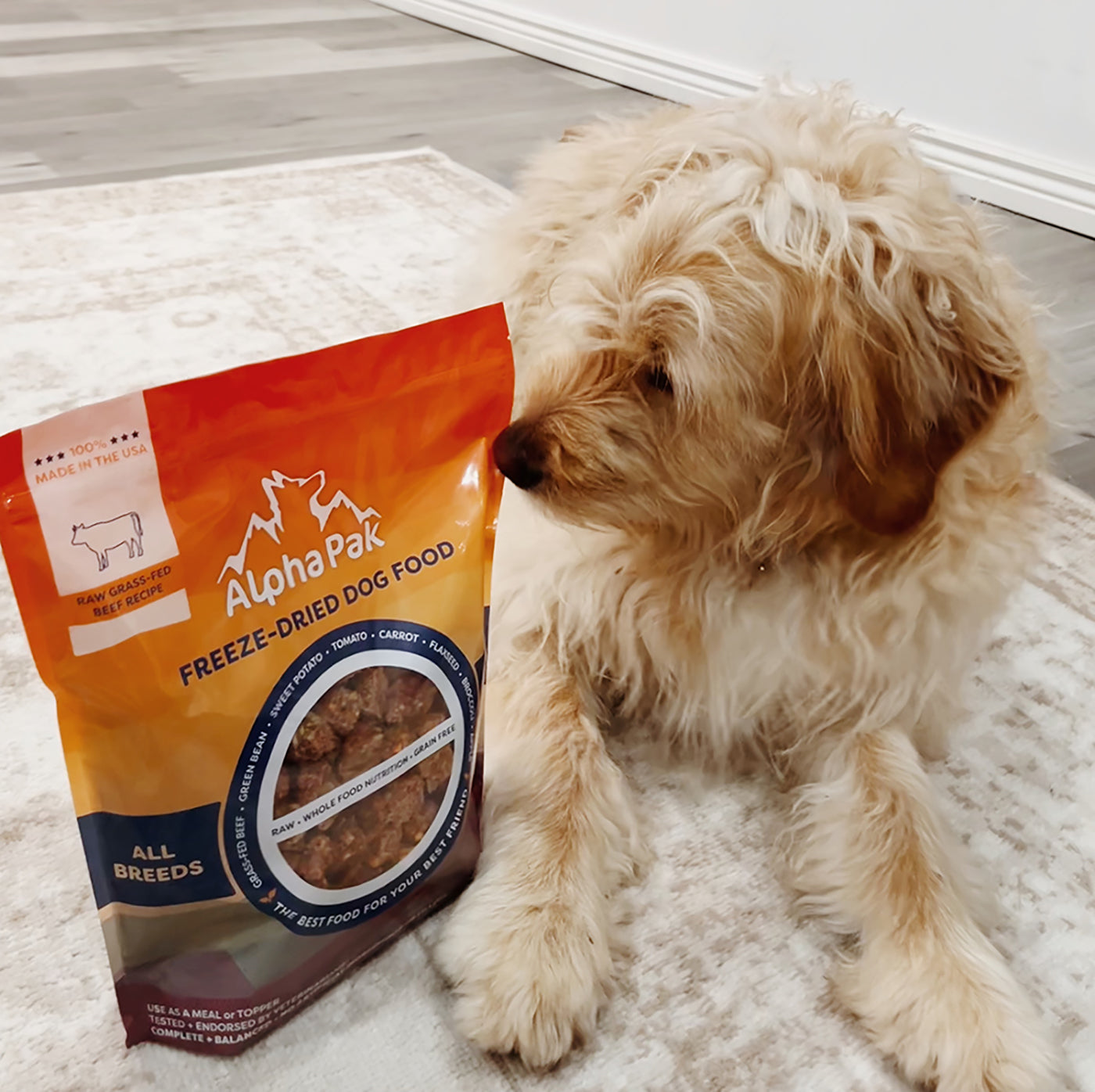 PREMIUM RAW FREEZE DRIED DOG FOOD BEEF
