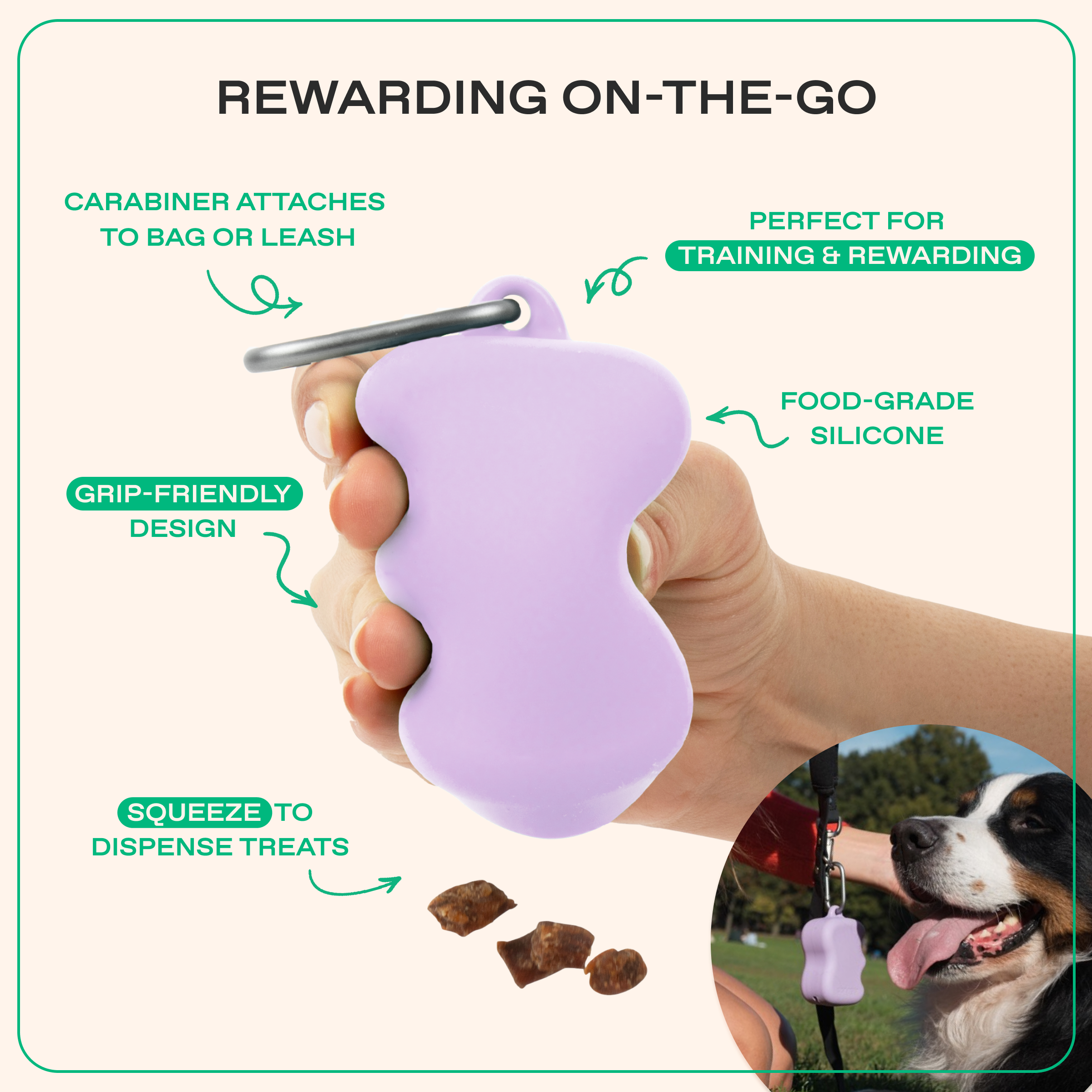 Silicone Dog Treat Dispenser