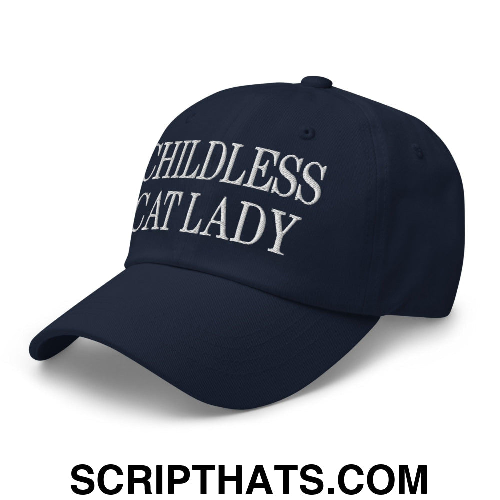 Childless Cat Lady Dad Hat