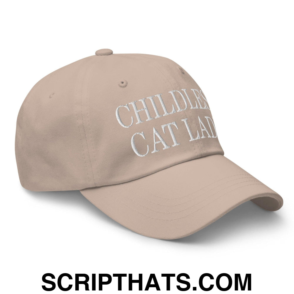 Childless Cat Lady Dad Hat