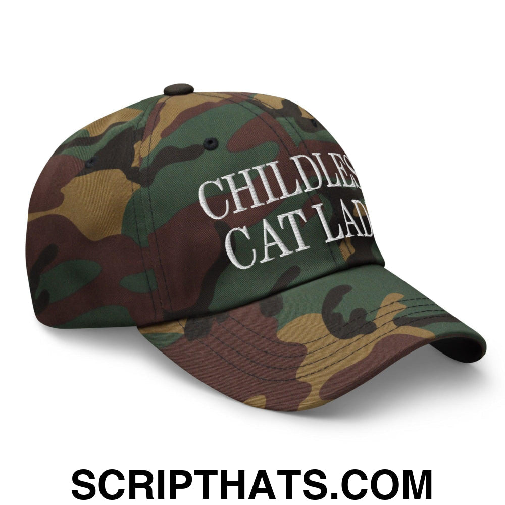 Childless Cat Lady Dad Hat