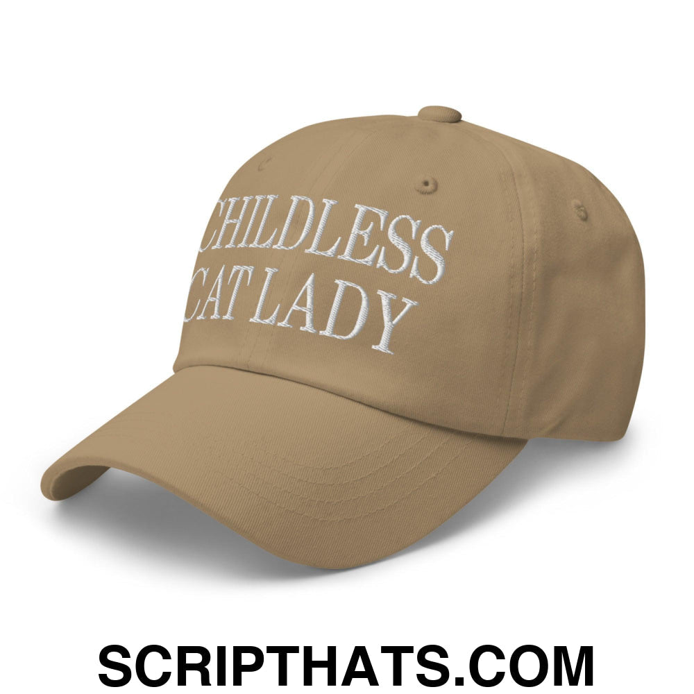 Childless Cat Lady Dad Hat