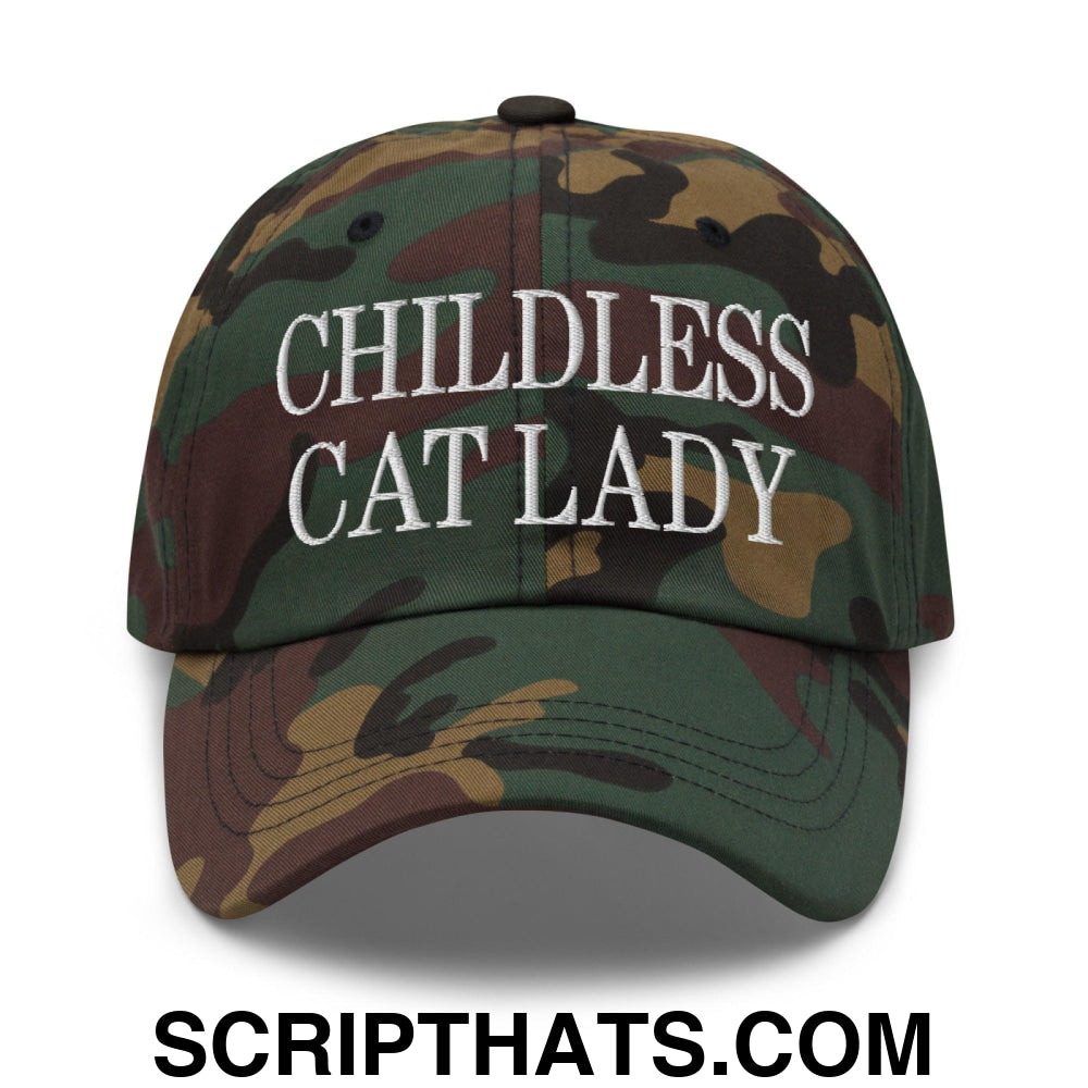 Childless Cat Lady Dad Hat