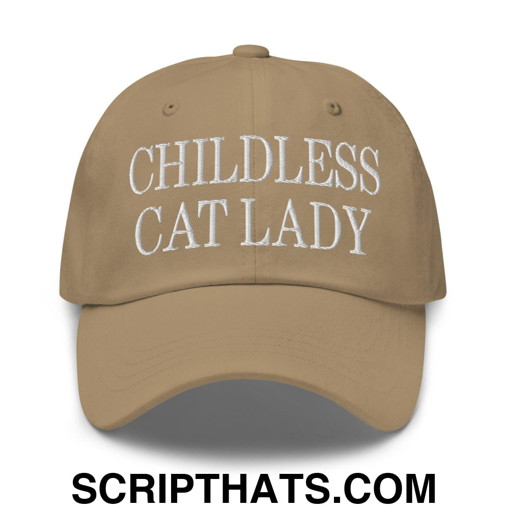 Childless Cat Lady Dad Hat
