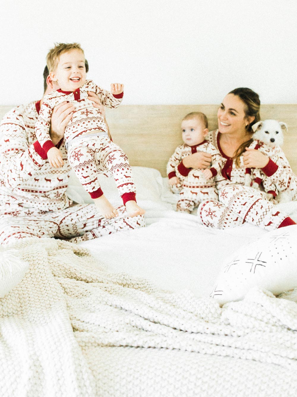 Festive Fam Holiday Pajama (Dog & Kids)