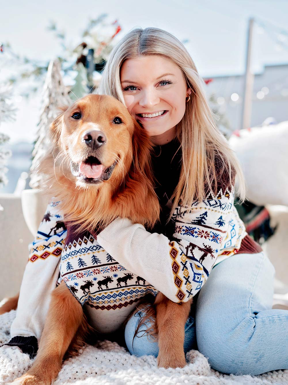 Caribou Sweater (Dog & Kids)