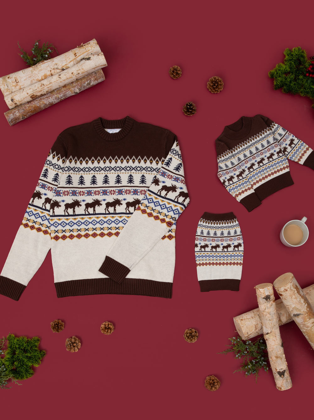 Caribou Sweater (Dog & Kids)
