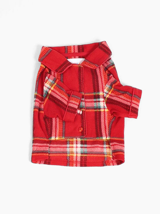 Fleece Plaid Pajama
