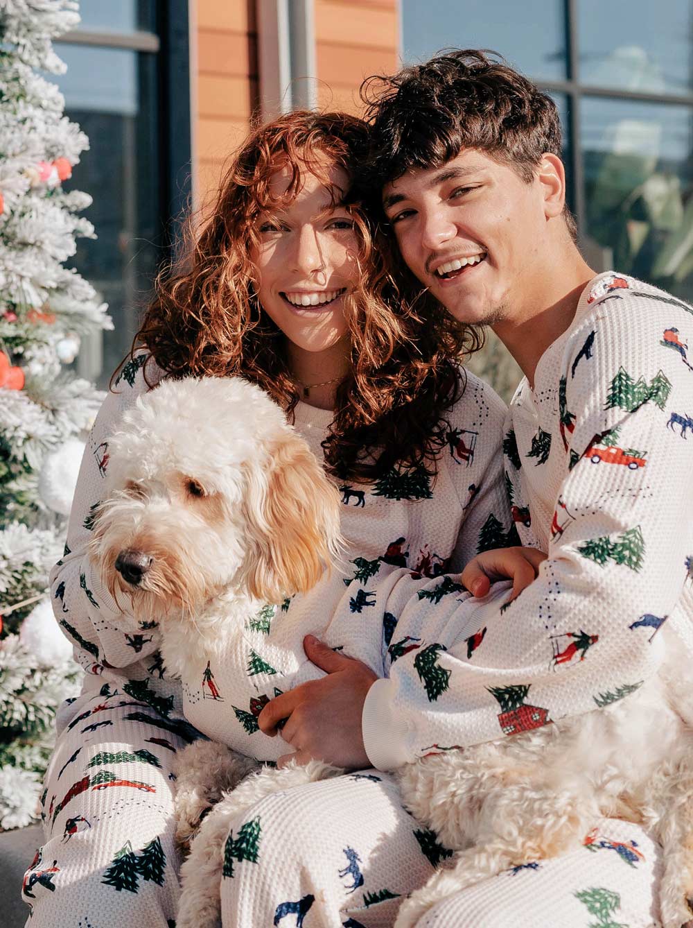 Waffle Knit Pajama (Dog)