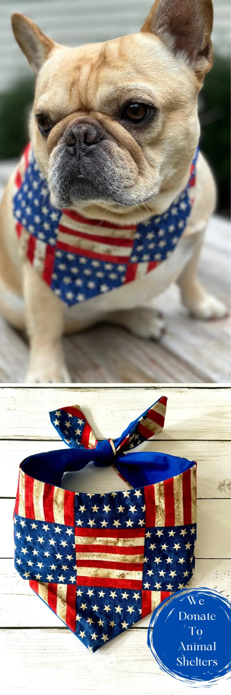 USA Dog Bandana